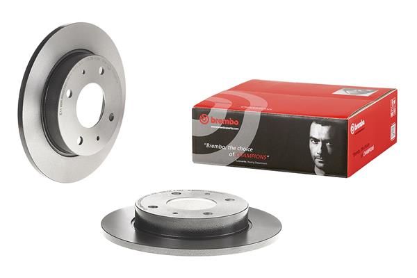 BREMBO 08.A607.11 - Bremsscheibe