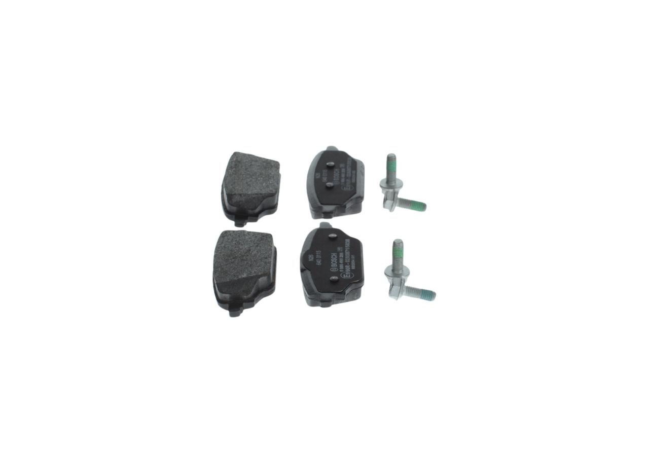 BOSCH 0 986 460 286 - Bremsbelagsatz, Scheibenbremse