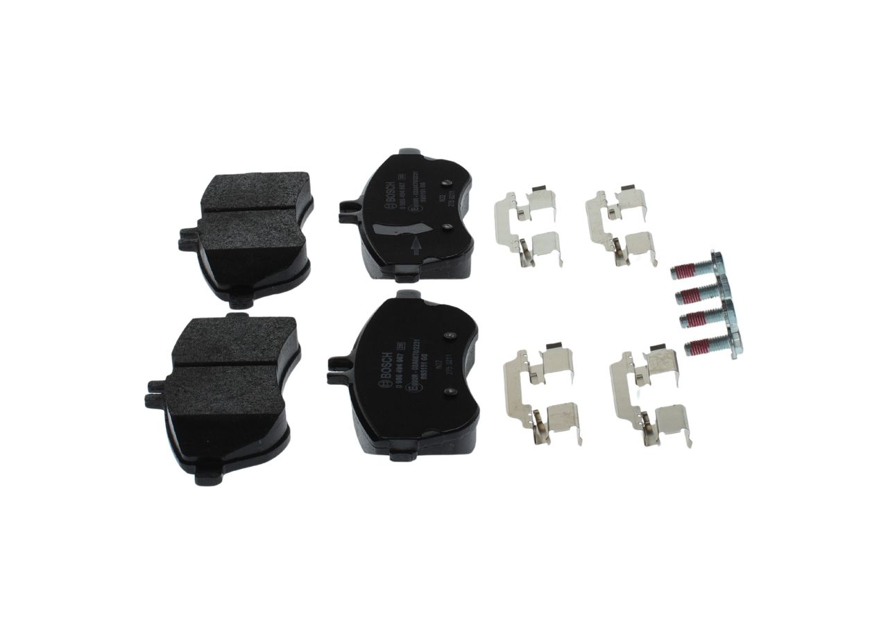 BOSCH 0 986 494 667 - Bremsbelagsatz, Scheibenbremse