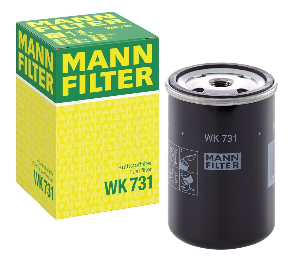 MANN-FILTER WK 731 - Kraftstofffilter