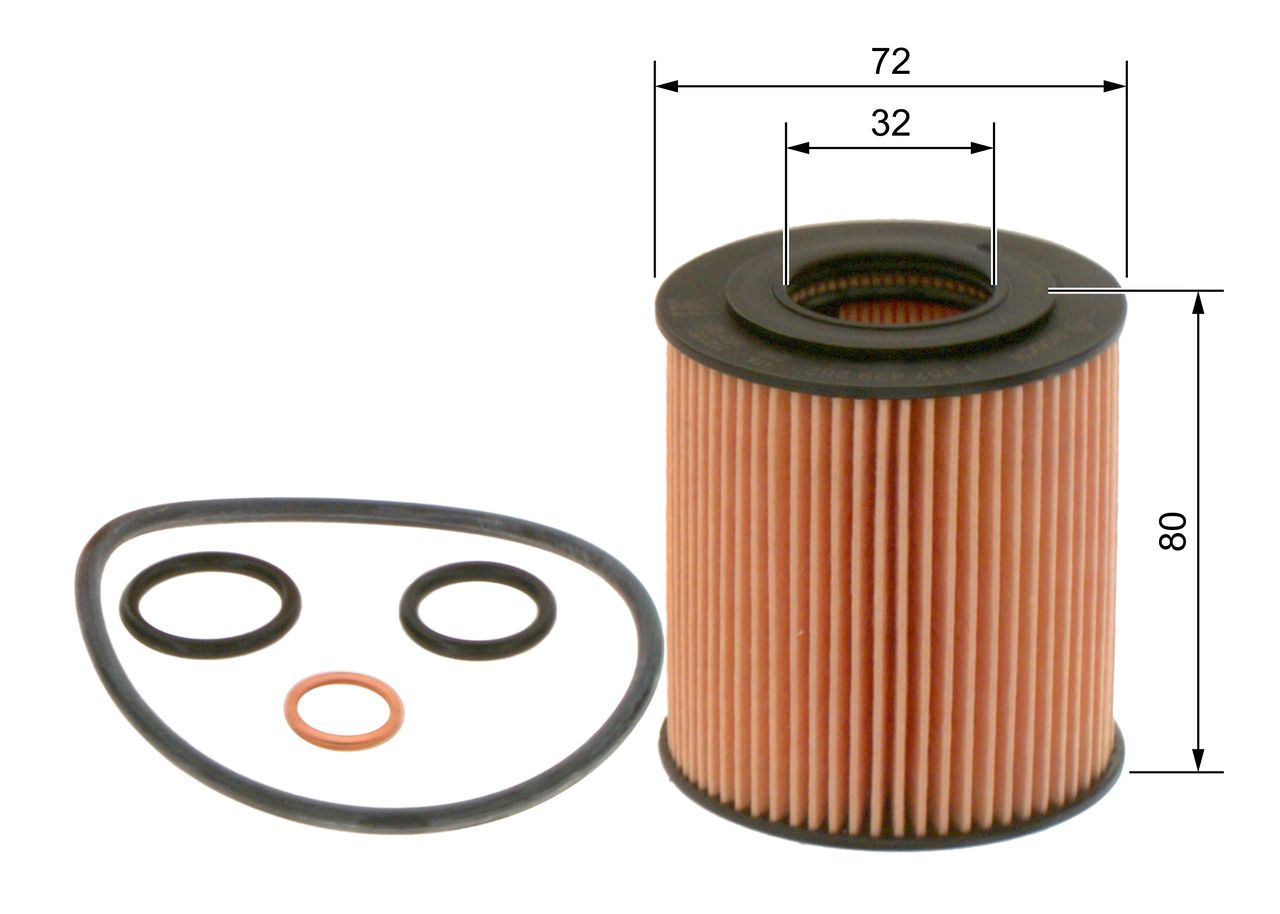 BOSCH 1 457 429 262 - Ölfilter