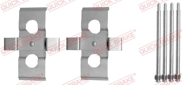 QUICK BRAKE 109-1635 - Zubehörsatz, Scheibenbremsbelag