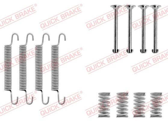 QUICK BRAKE 105-0667 - Zubehörsatz, Feststellbremsbacken