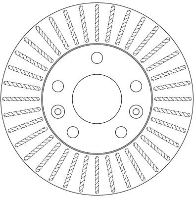 TRW DF6200 - Bremsscheibe