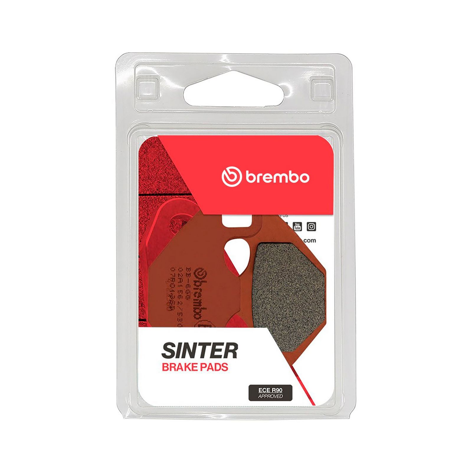 BREMBO 07PO13SD - Bremsbelagsatz, Scheibenbremse