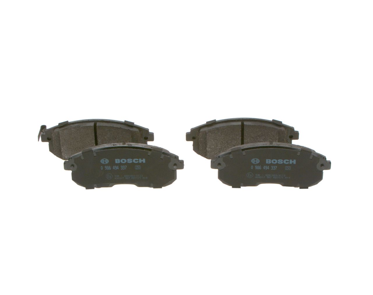 BOSCH 0 986 494 337 - Bremsbelagsatz, Scheibenbremse