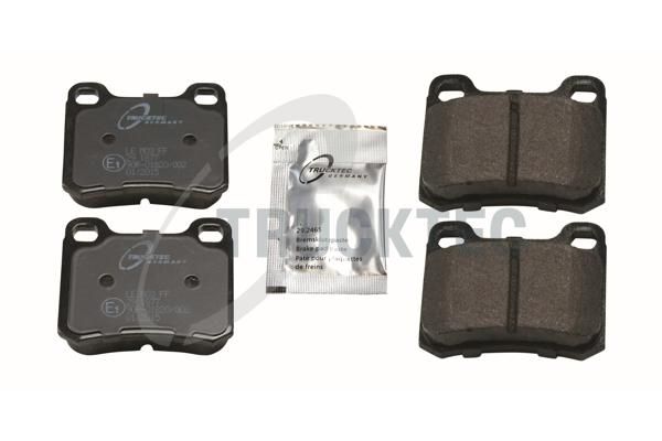 TRUCKTEC AUTOMOTIVE 02.35.143 - Bremsbelagsatz, Scheibenbremse