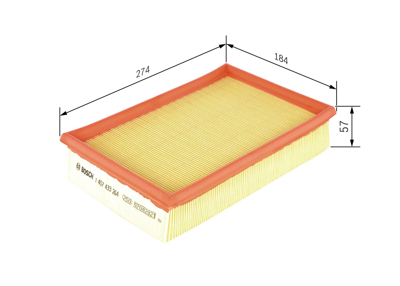BOSCH 1 457 433 264 - Luftfilter