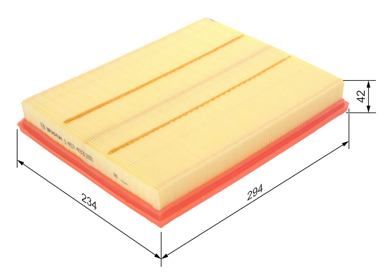 BOSCH 1 457 433 281 - Luftfilter