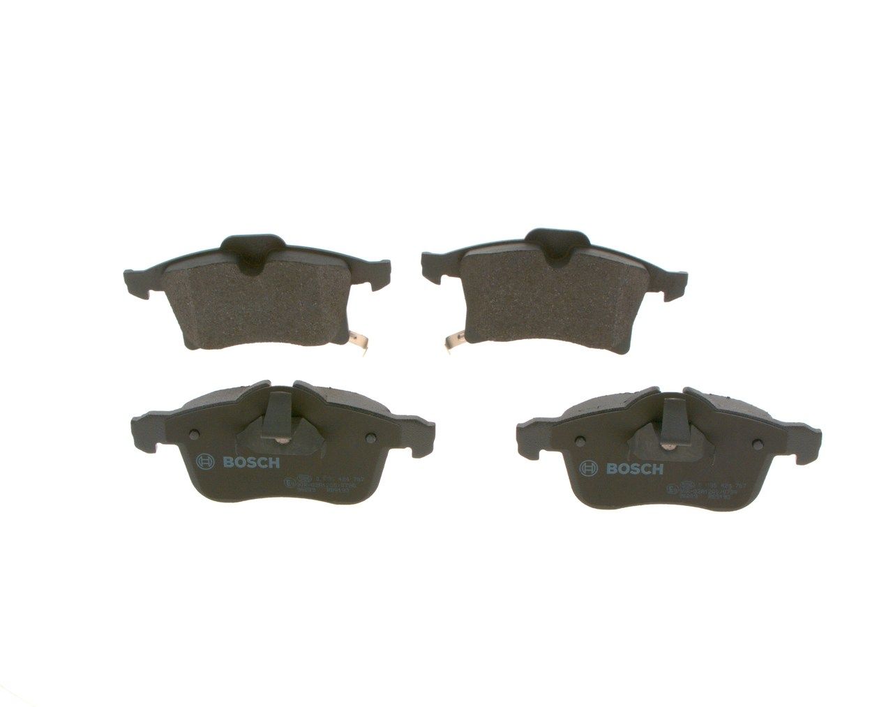 BOSCH 0 986 424 707 - Bremsbelagsatz, Scheibenbremse