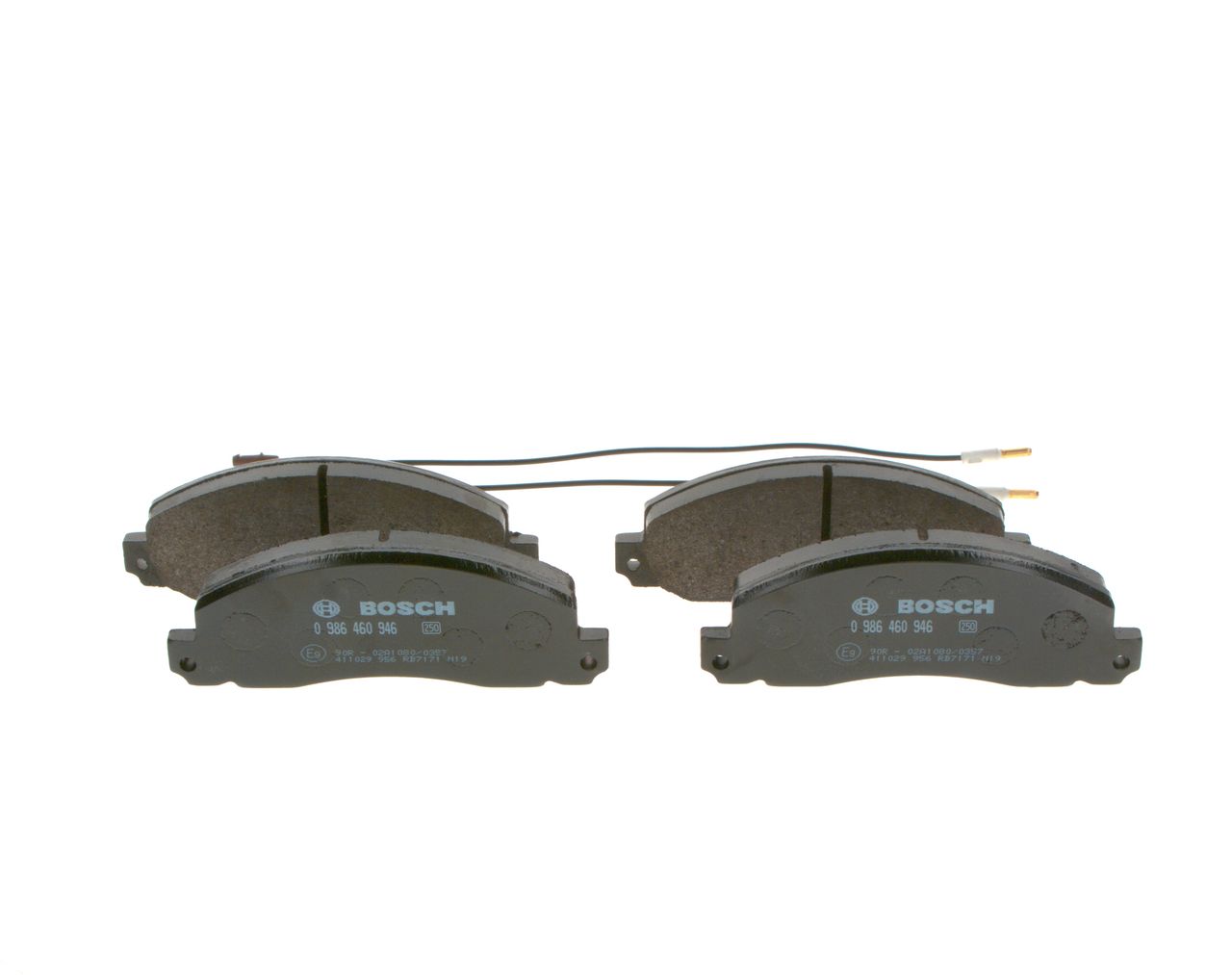 BOSCH 0 986 460 946 - Bremsbelagsatz, Scheibenbremse