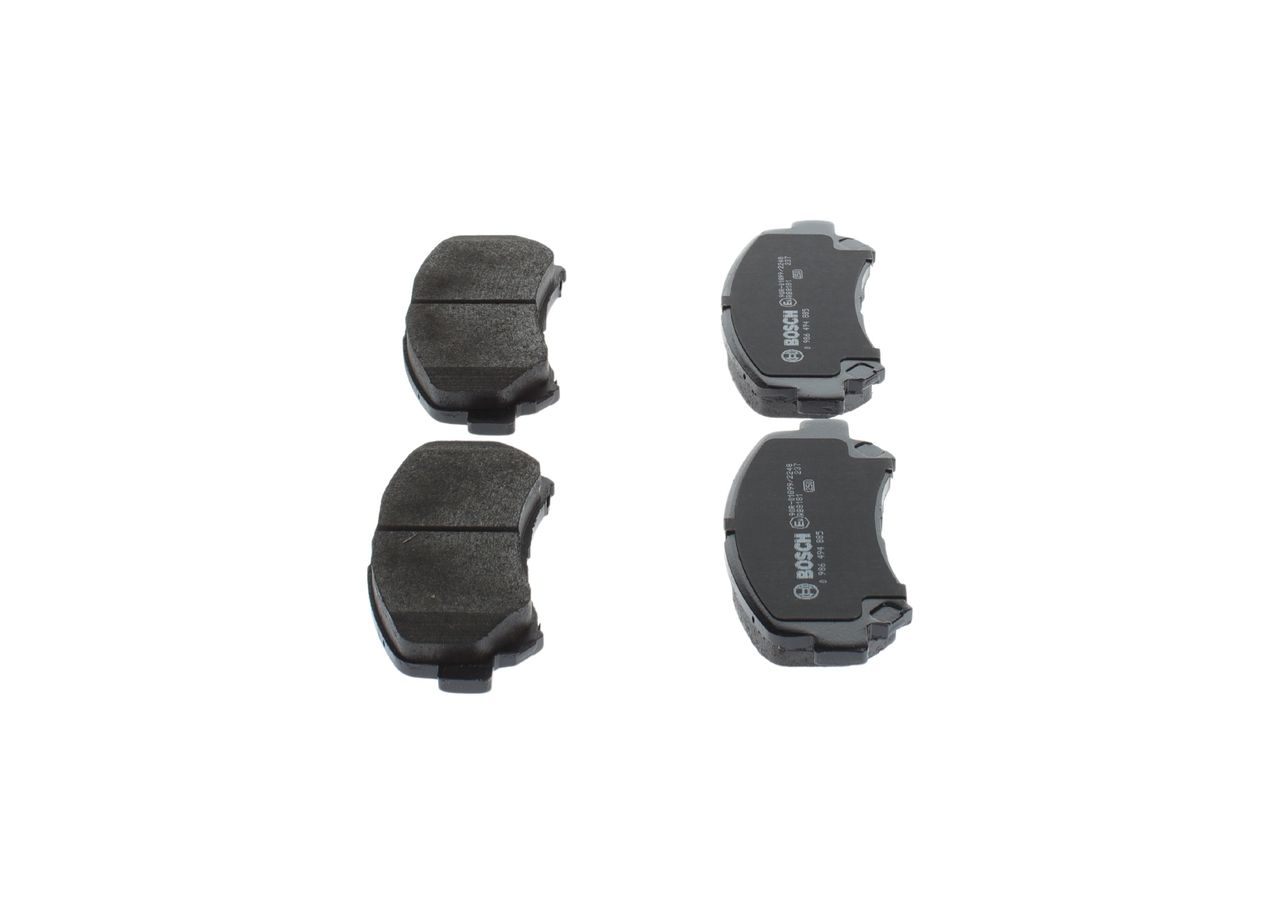 BOSCH 0 986 494 885 - Bremsbelagsatz, Scheibenbremse
