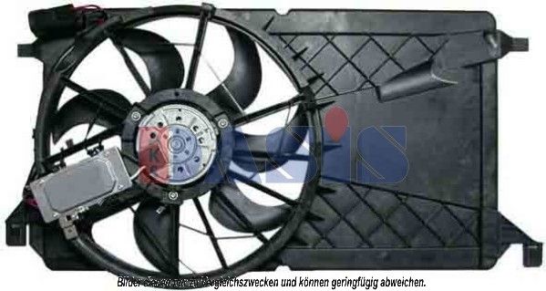 AKS DASIS 118020N - Lüfter, Motorkühlung