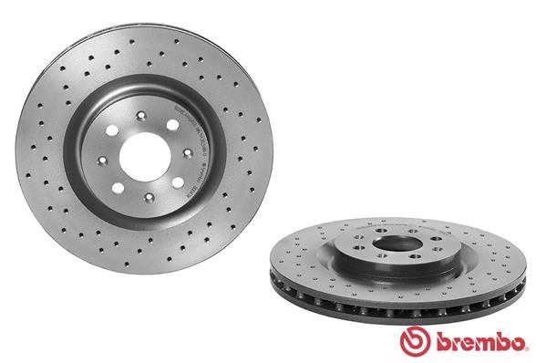 BREMBO 09.8004.3X - Bremsscheibe