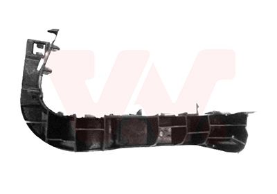 VAN WEZEL 0337567 - Halter, Stoßfänger