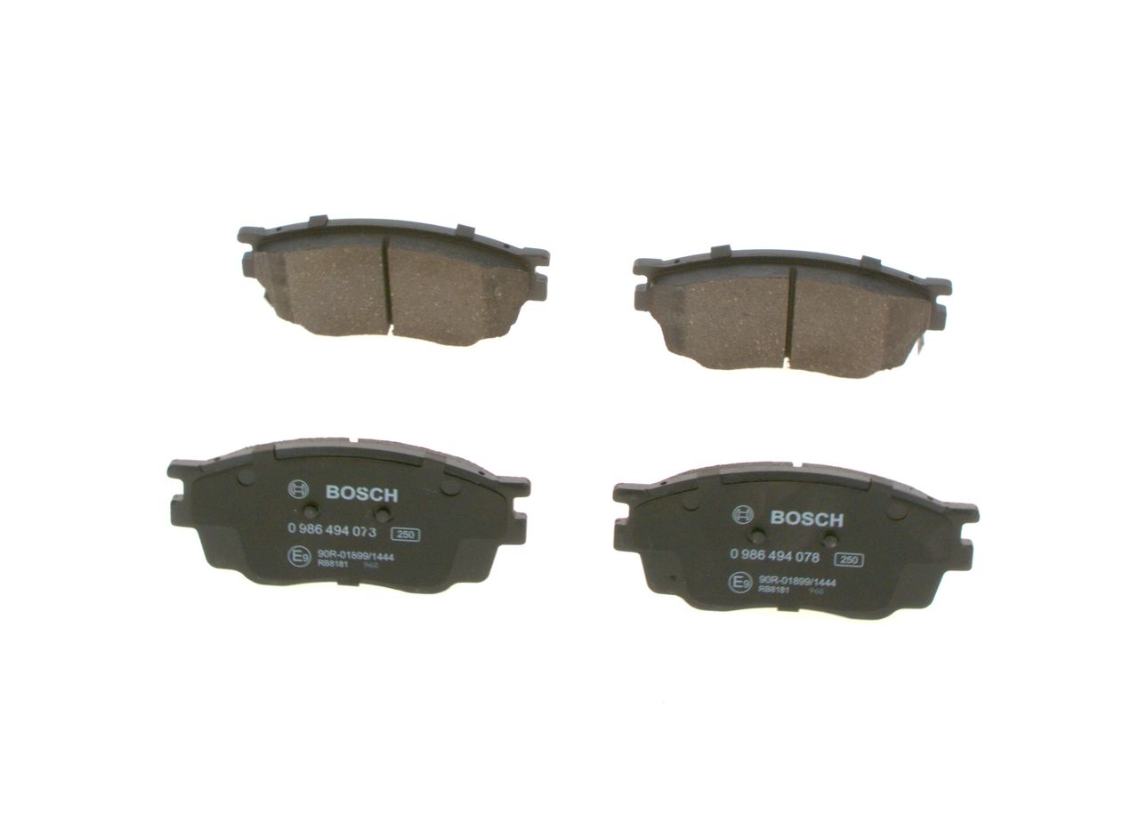 BOSCH 0 986 494 078 - Bremsbelagsatz, Scheibenbremse