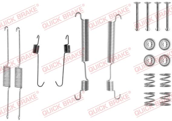 QUICK BRAKE 105-0822 - Zubehörsatz, Bremsbacken