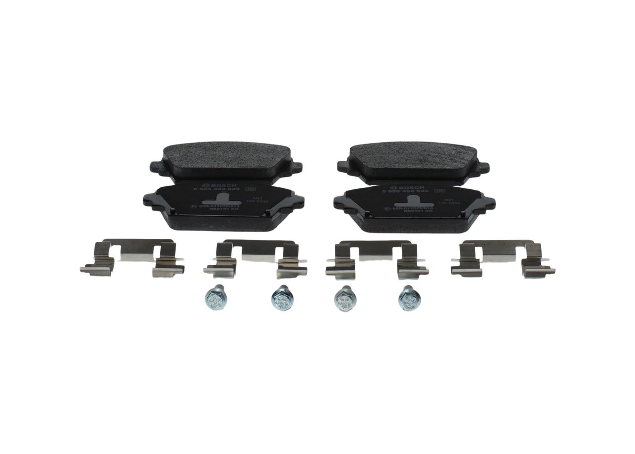 BOSCH 0 986 494 629 - Bremsbelagsatz, Scheibenbremse