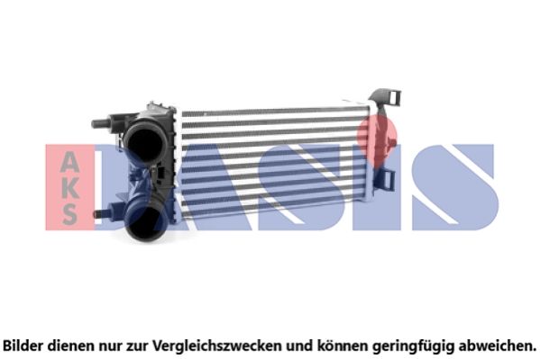 AKS DASIS 097045N - Ladeluftkühler