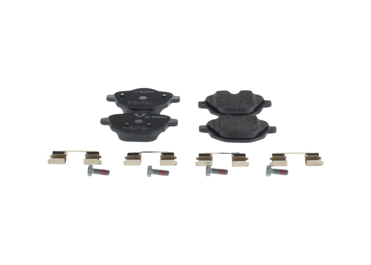 BOSCH 0 986 494 432 - Bremsbelagsatz, Scheibenbremse