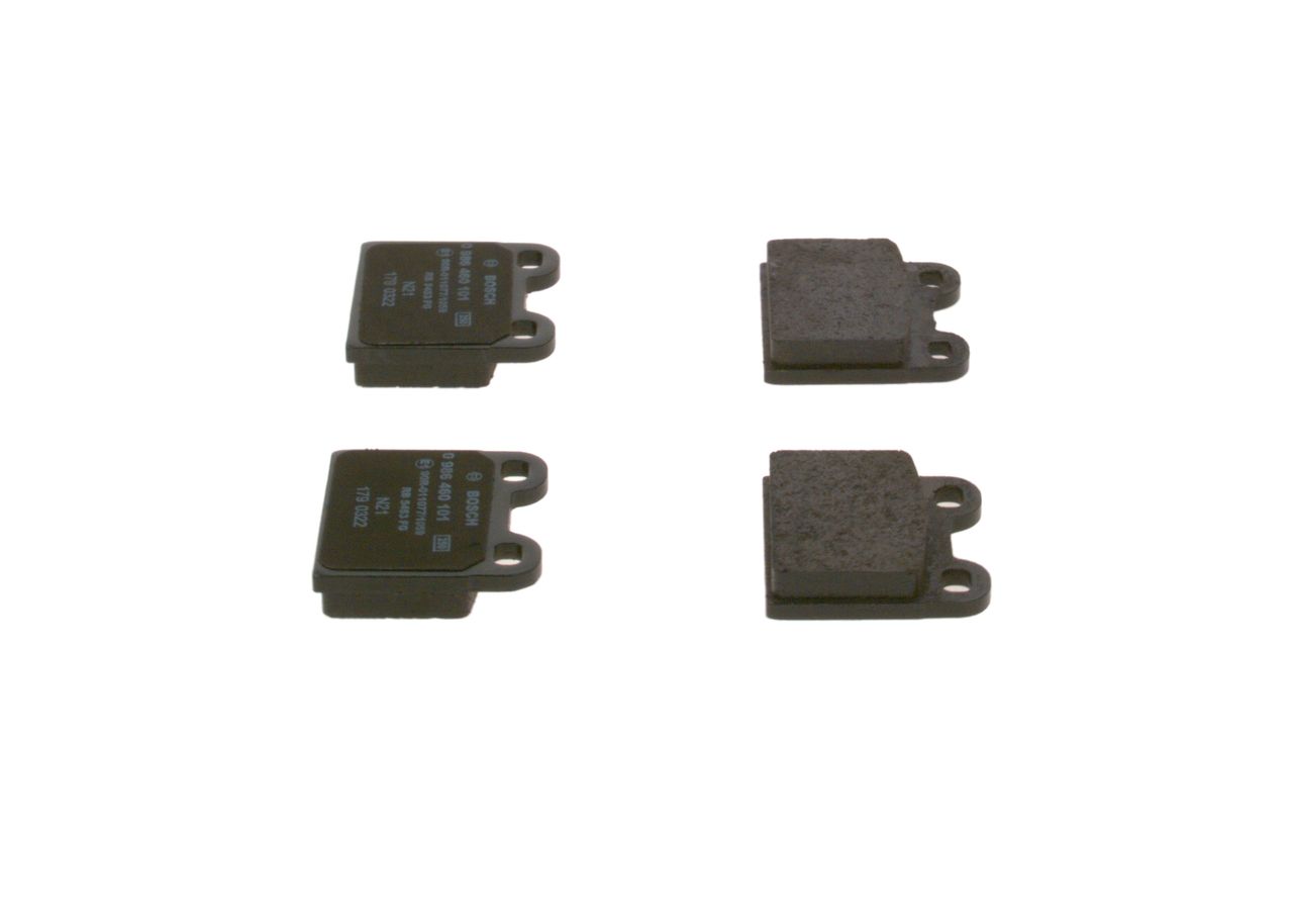BOSCH 0 986 460 101 - Bremsbelagsatz, Scheibenbremse