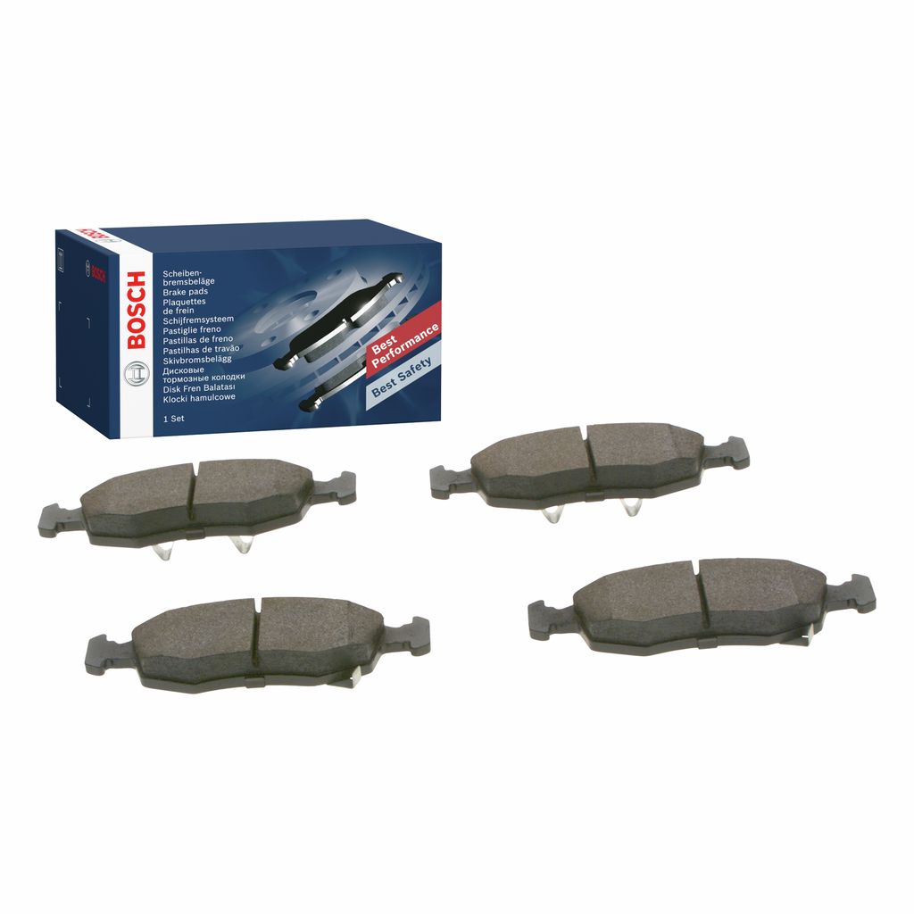 BOSCH 0 986 494 687 - Bremsbelagsatz, Scheibenbremse