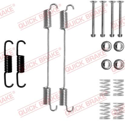 QUICK BRAKE 105-0796 - Zubehörsatz, Bremsbacken