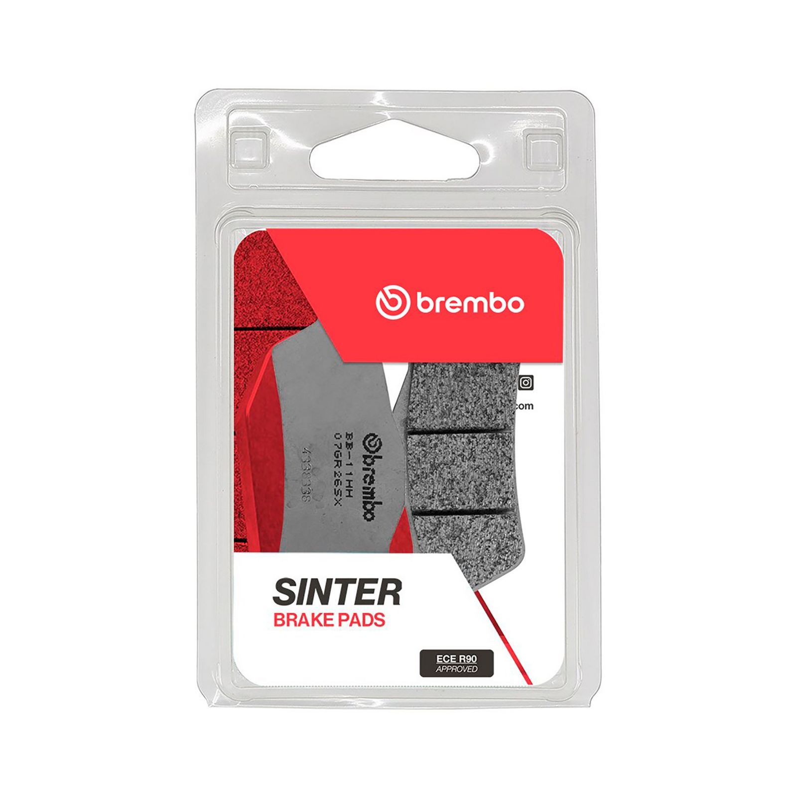 BREMBO 07GR26SX - Bremsbelagsatz, Scheibenbremse