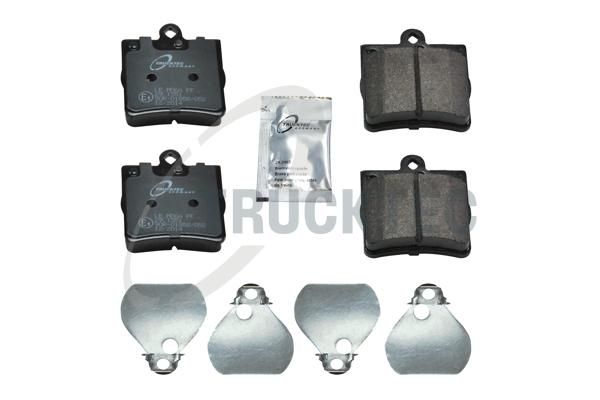 TRUCKTEC AUTOMOTIVE 02.35.107 - Bremsbelagsatz, Scheibenbremse