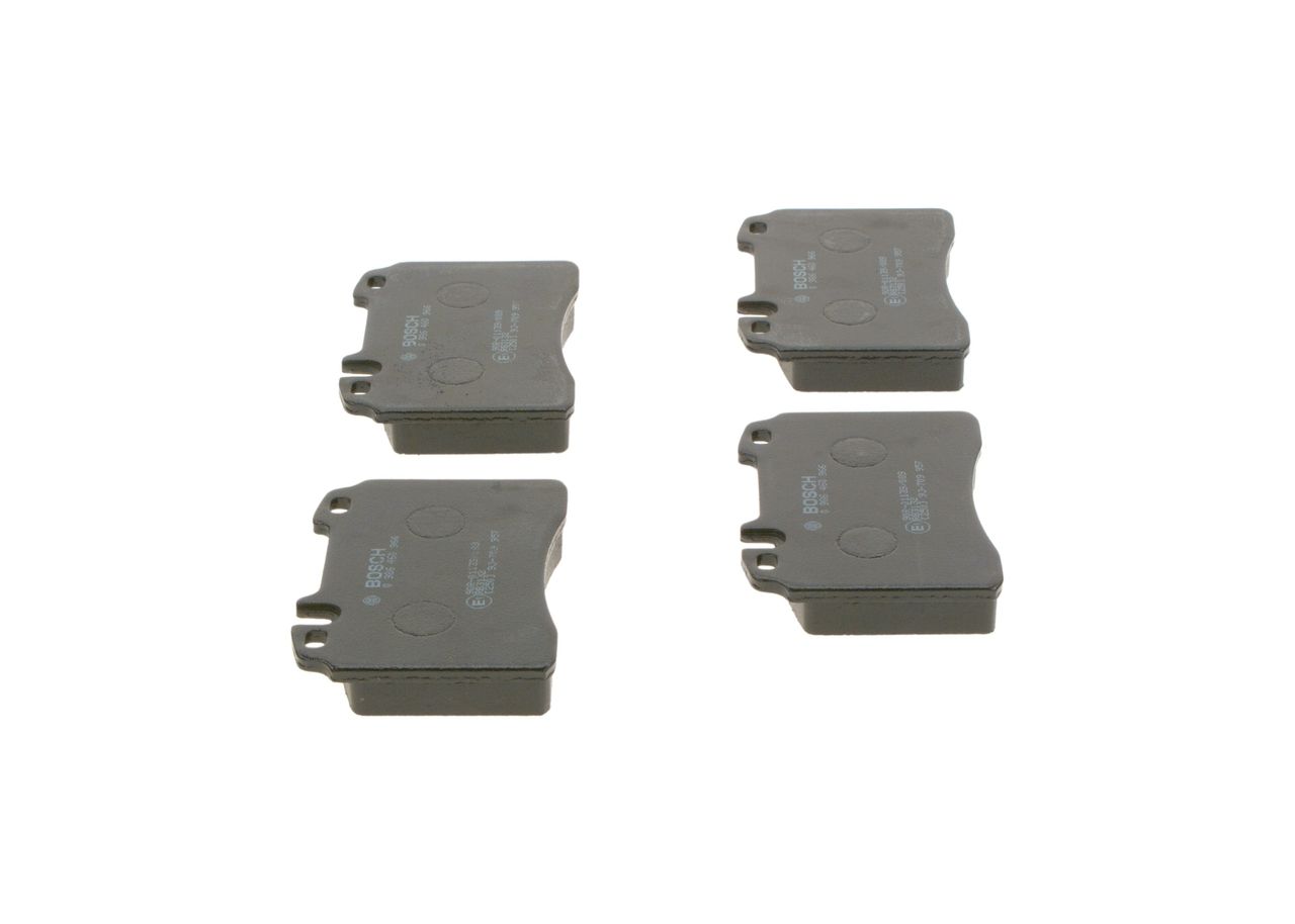 BOSCH 0 986 460 966 - Bremsbelagsatz, Scheibenbremse