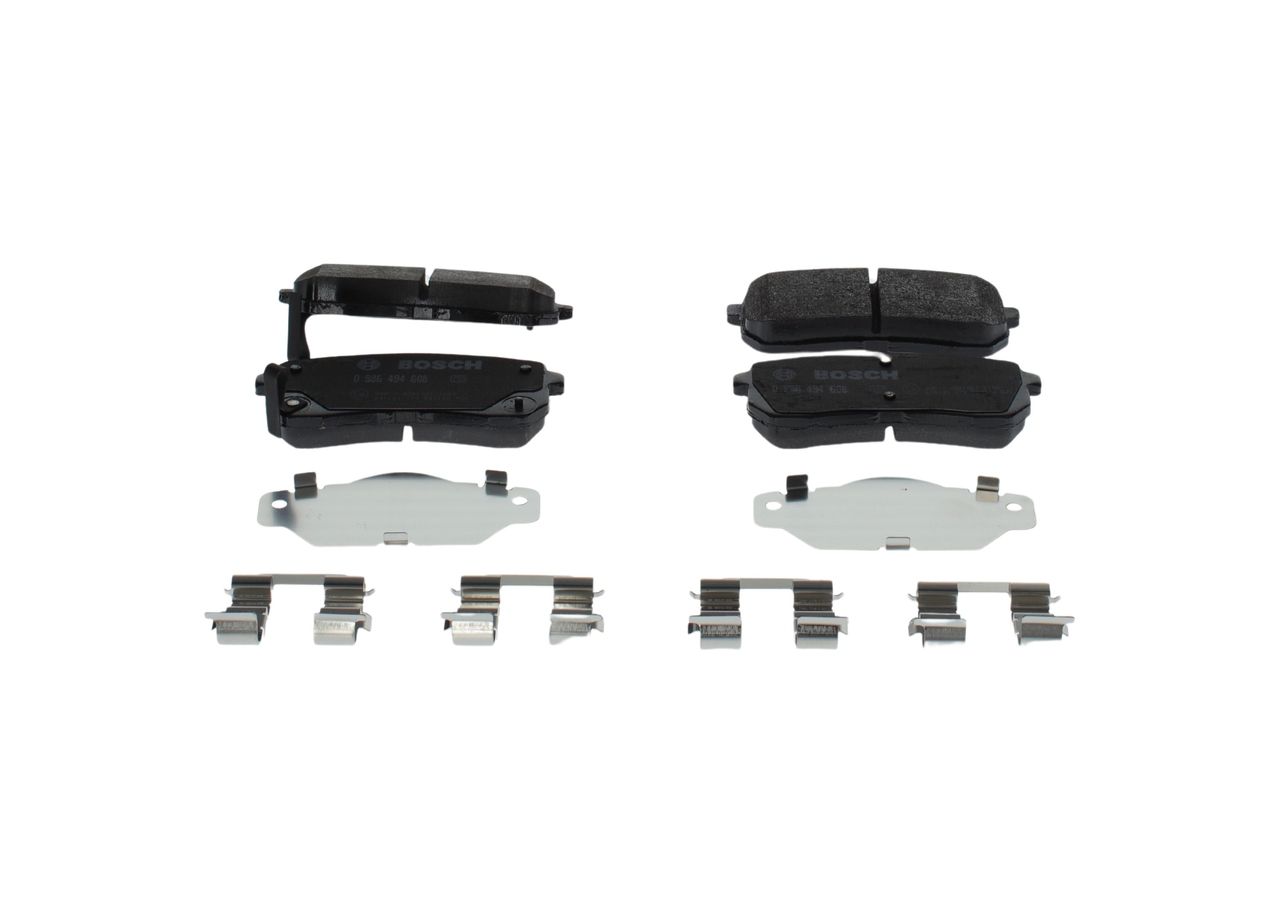 BOSCH 0 986 494 608 - Bremsbelagsatz, Scheibenbremse