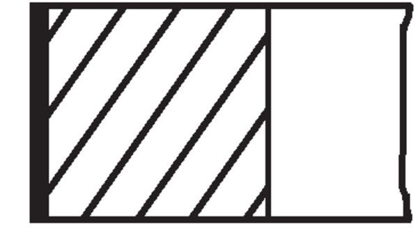 MAHLE 007 RS 00162 0N0 - Kolbenringsatz