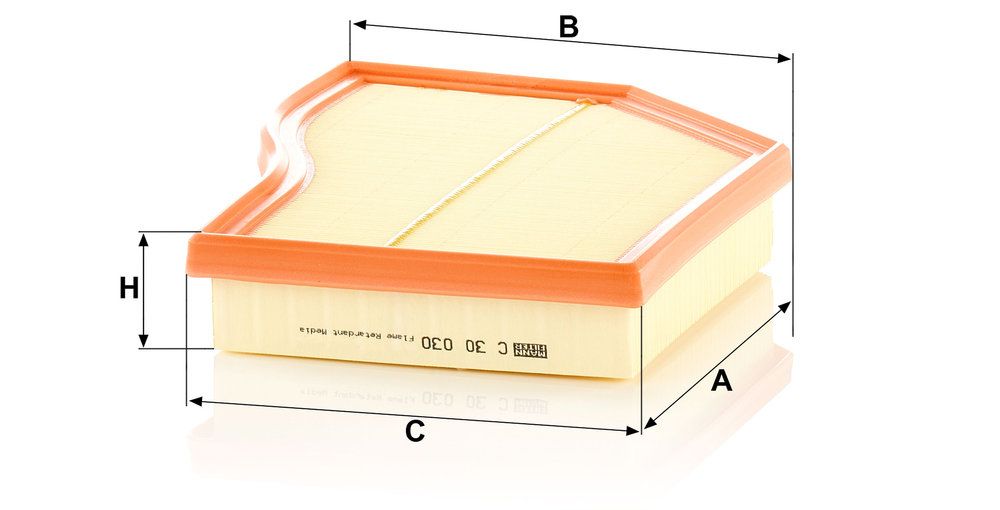 MANN-FILTER C 30 030 - Luftfilter