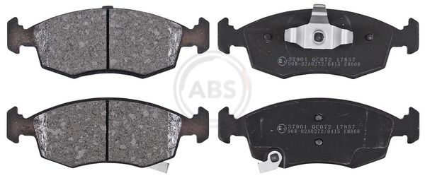 A.B.S. 37901 - Bremsbelagsatz, Scheibenbremse