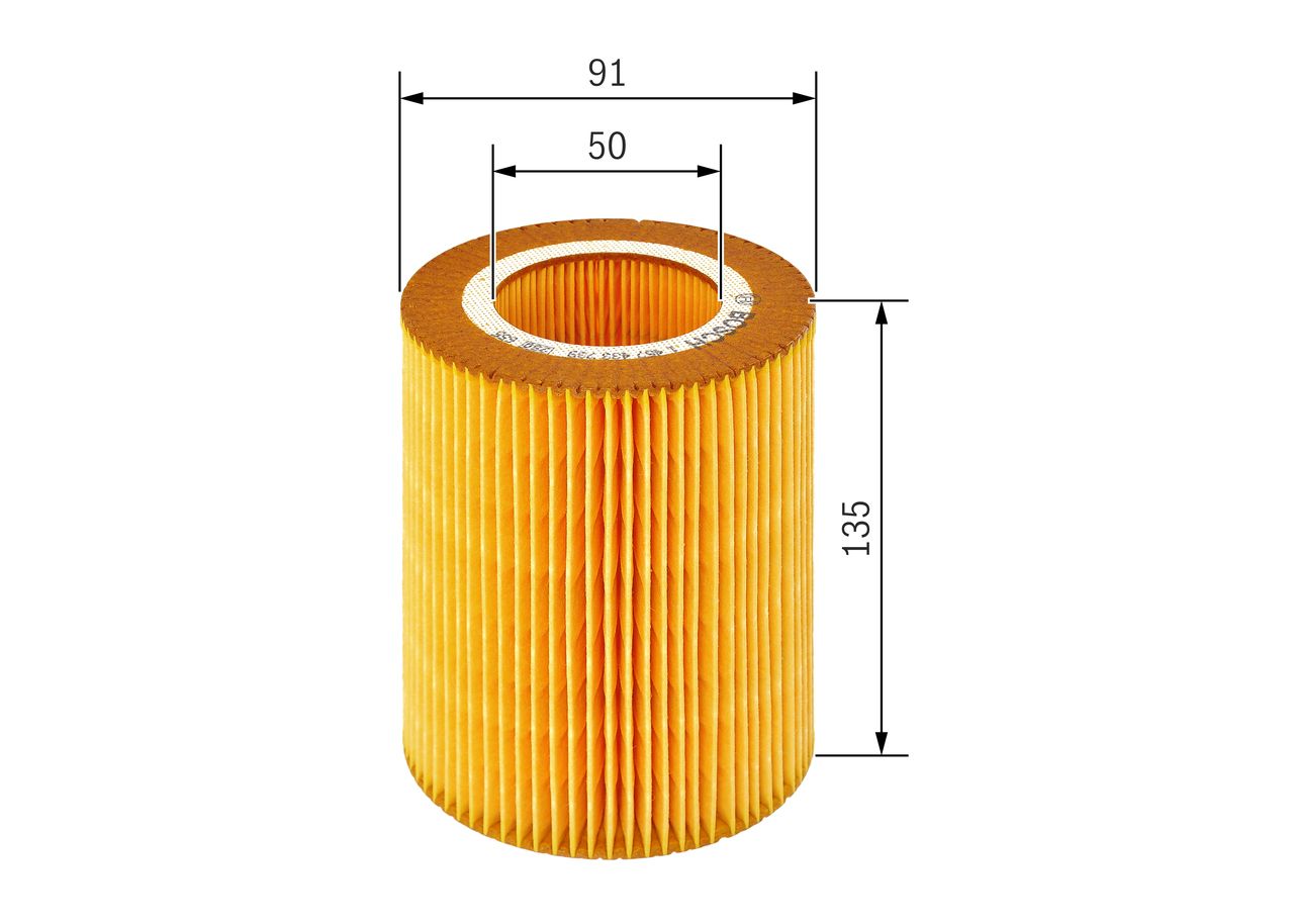 BOSCH 1 457 433 739 - Luftfilter