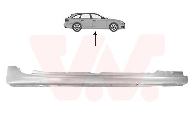VAN WEZEL 0327104 - Einstiegsblech
