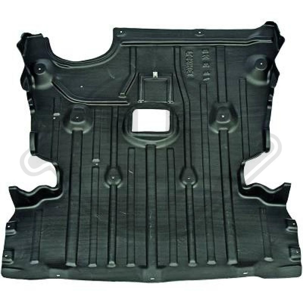 DIEDERICHS 8128010 - Motorabdeckung