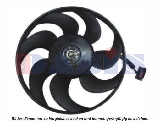 AKS DASIS 048031N - Lüfter, Motorkühlung