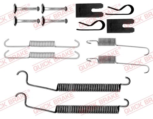 QUICK BRAKE 105-0891 - Zubehörsatz, Bremsbacken