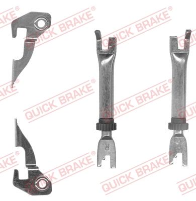 QUICK BRAKE 107 53 001 - Nachsteller-Satz, Trommelbremse