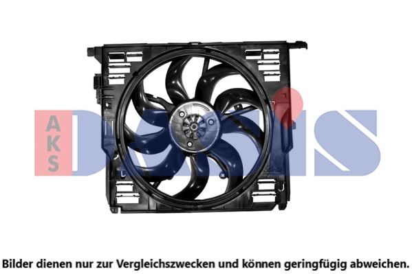 AKS DASIS 058118N - Lüfter, Motorkühlung
