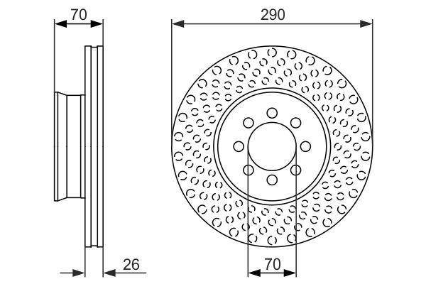 BOSCH 0 986 479 602 - Bremsscheibe