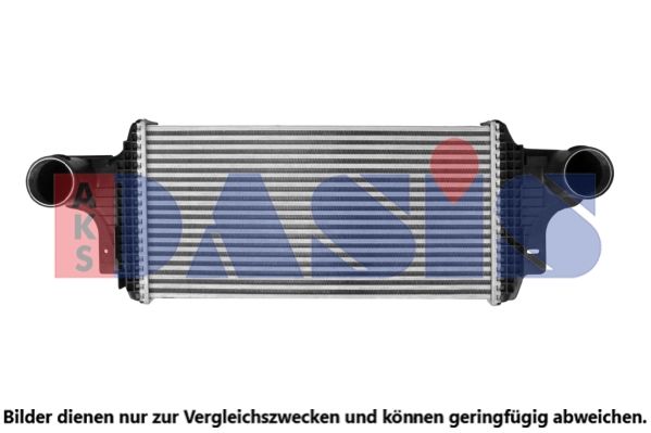 AKS DASIS 127014N - Ladeluftkühler