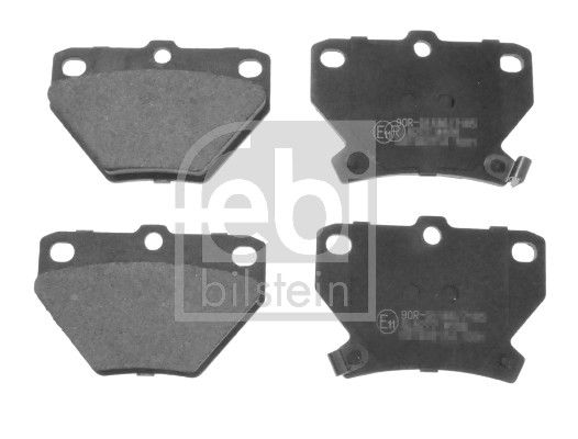 FEBI BILSTEIN 116306 - Bremsbelagsatz, Scheibenbremse