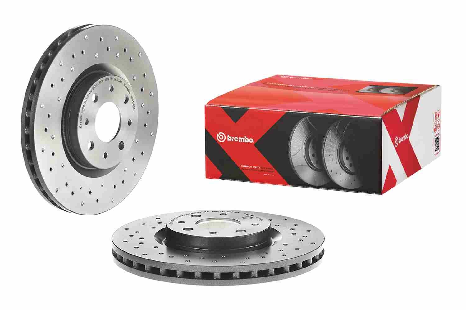 BREMBO 09.5180.3X - Bremsscheibe