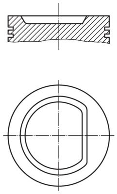 MAHLE 030 32 00 - Kolben