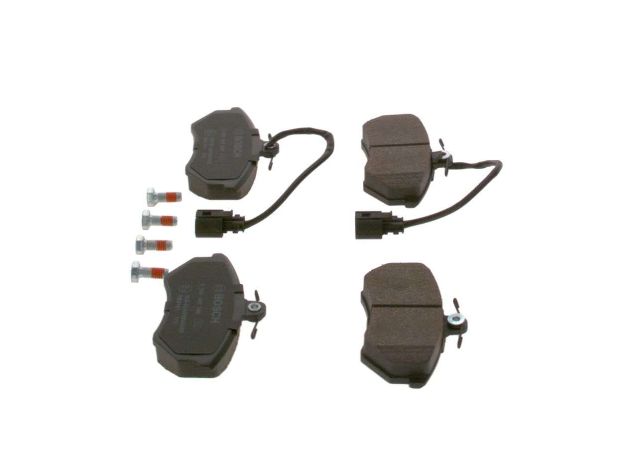 BOSCH 0 986 460 948 - Bremsbelagsatz, Scheibenbremse