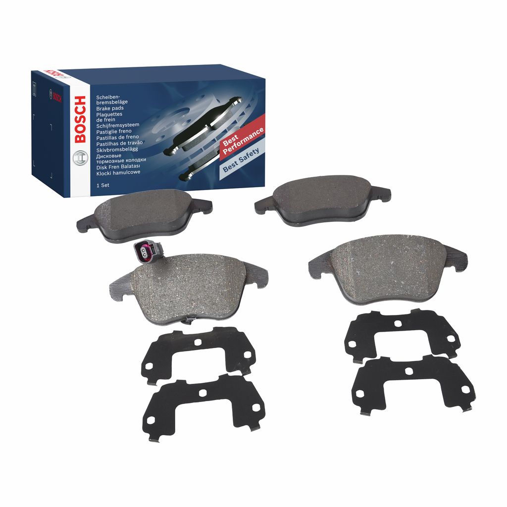 BOSCH 0 986 494 372 - Bremsbelagsatz, Scheibenbremse
