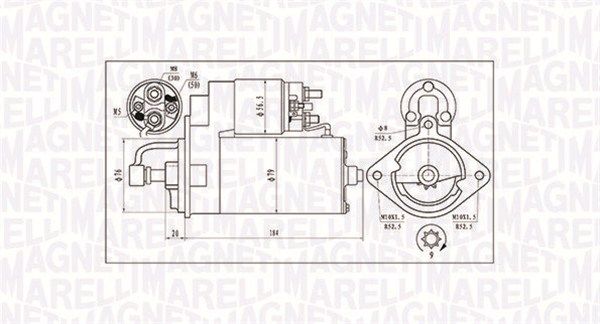 MAGNETI MARELLI 063720984010 - Starter