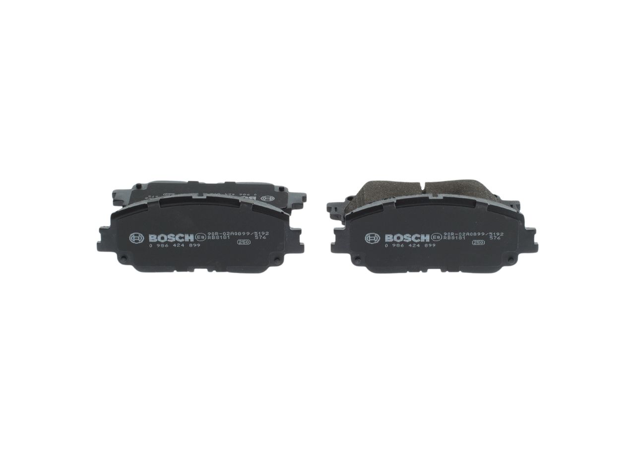 BOSCH 0 986 424 899 - Bremsbelagsatz, Scheibenbremse